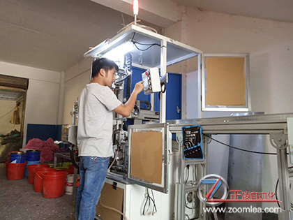 橡皮筋粘膠機故障排查