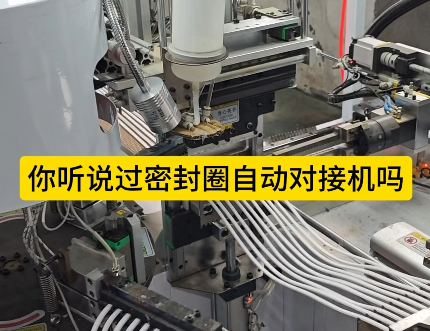 「視頻」你聽說過這款密封圈自動(dòng)對接機(jī)嗎？