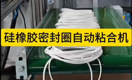 「視頻」硅橡膠密封圈自動(dòng)粘合機(jī)，閃亮升級(jí)！